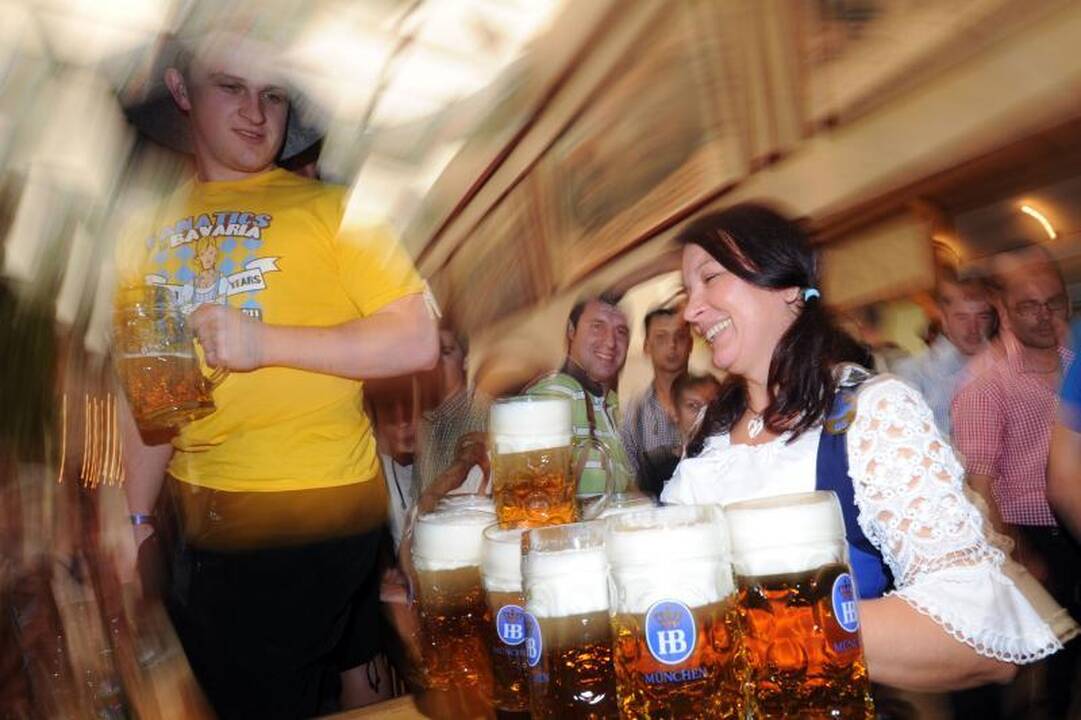 Festivalyje „Oktoberfest“ šiemet išgerta 7,5 mln. litrų alaus