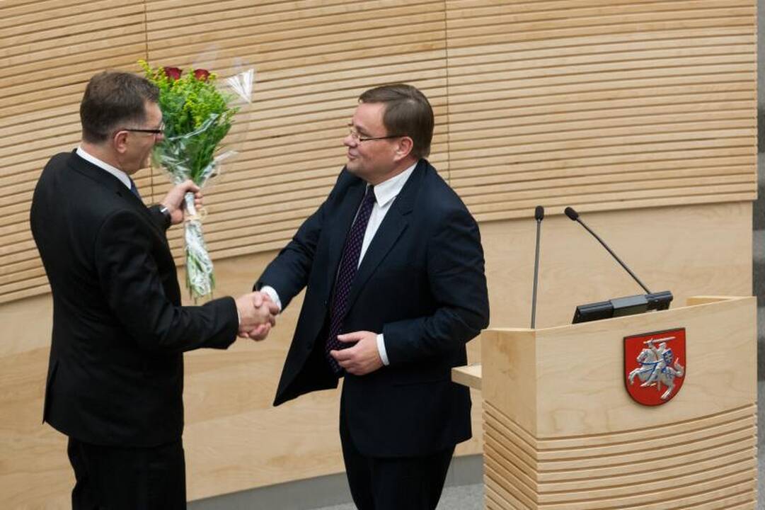 Premjeras stebisi V. Gedvilo kišimusi į Vyriausybės reikalus