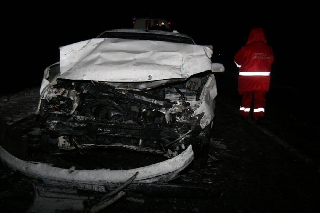 Per skaudžią avariją Vilniaus rajone žuvo moteris