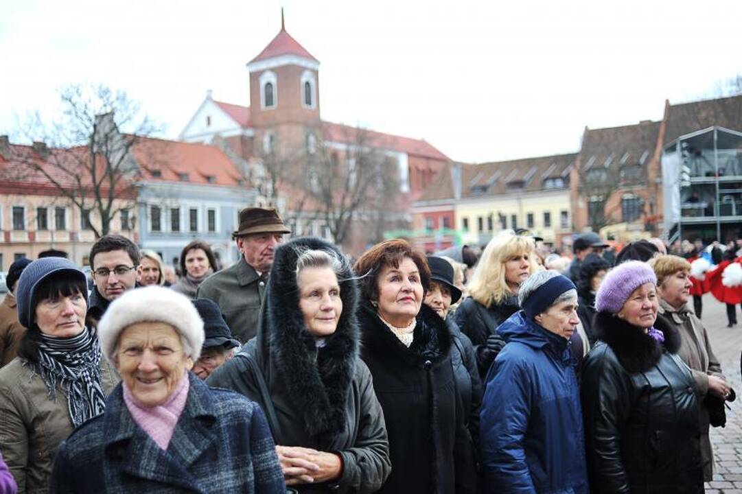 Miesto raktas perduotas Kalėdų senelio pirmtakui – Šv. Mikalojui
