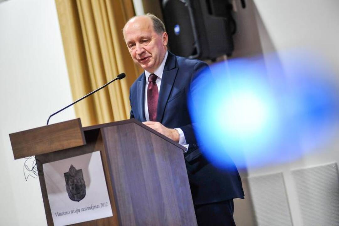G.Kryževičius: teisėjai dirba daugiau, nei darbo dienoje yra valandų