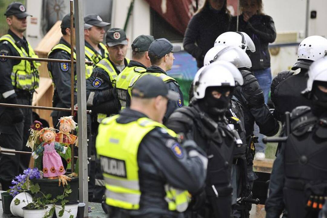 Garliavos operacijoje dalyvavo 240 pareigūnų