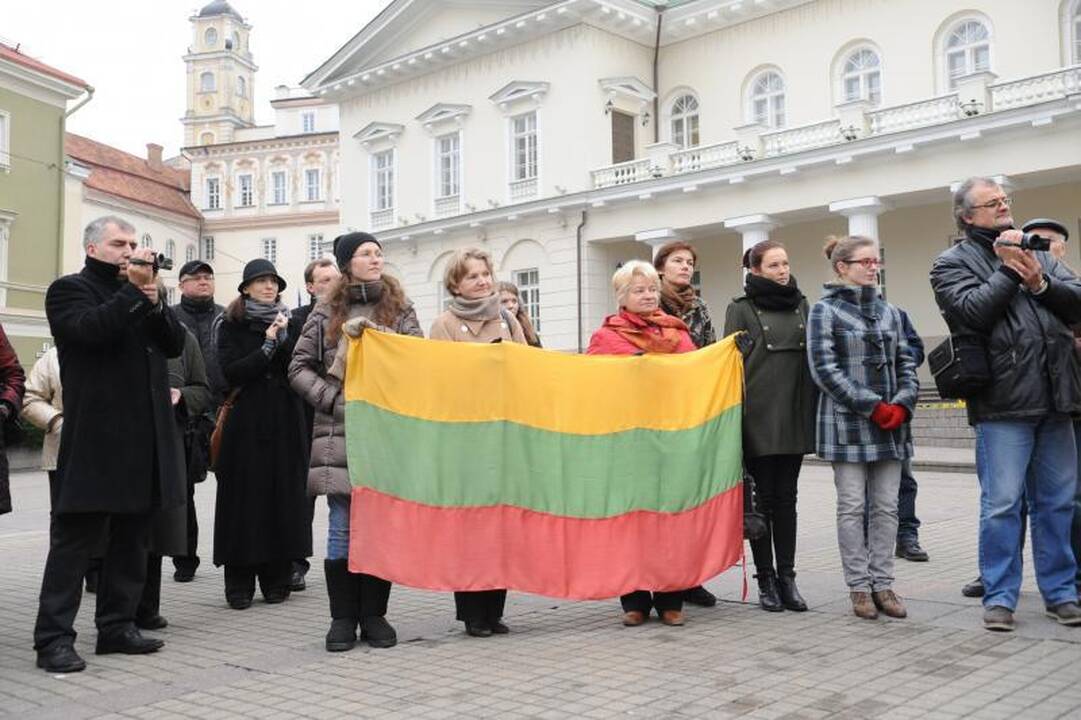 Vilniuje paminėtas Garliavos įvykių pusmetis