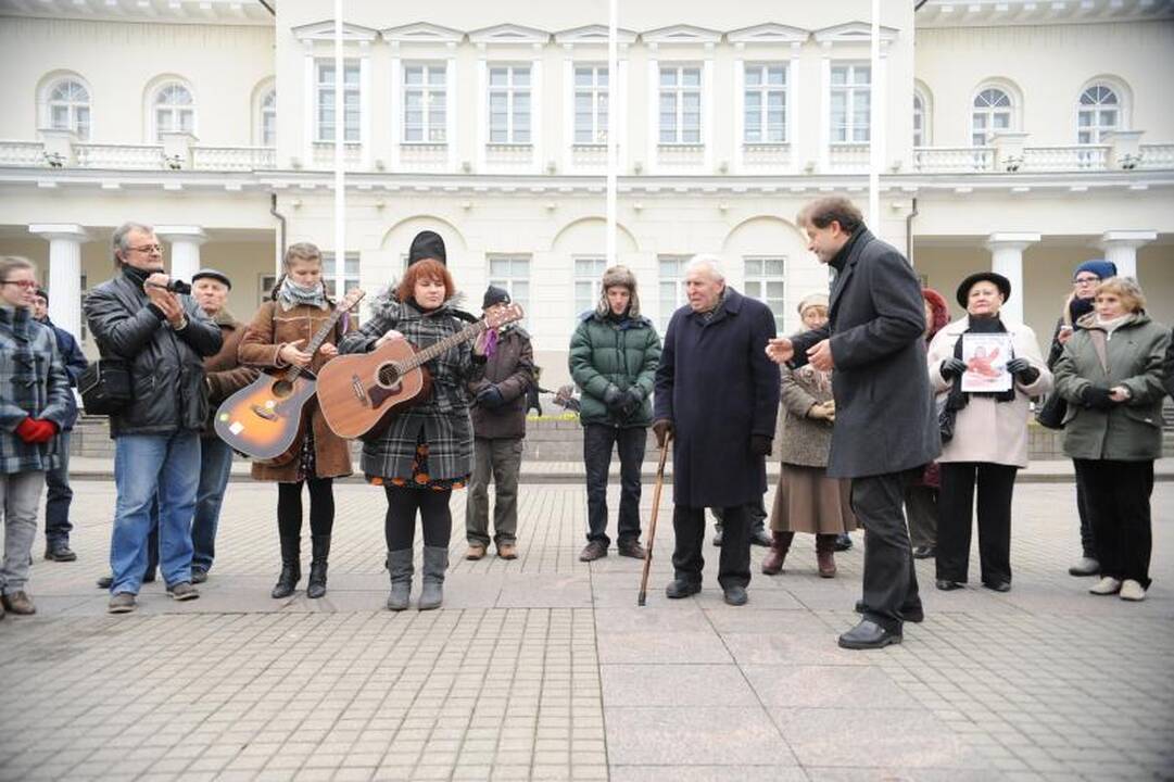 Vilniuje paminėtas Garliavos įvykių pusmetis