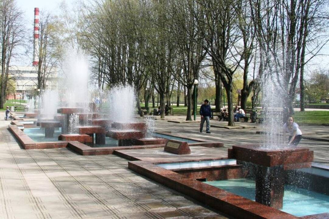 Jau penkioliktą sezoną uostamiestį gaivins fontanas