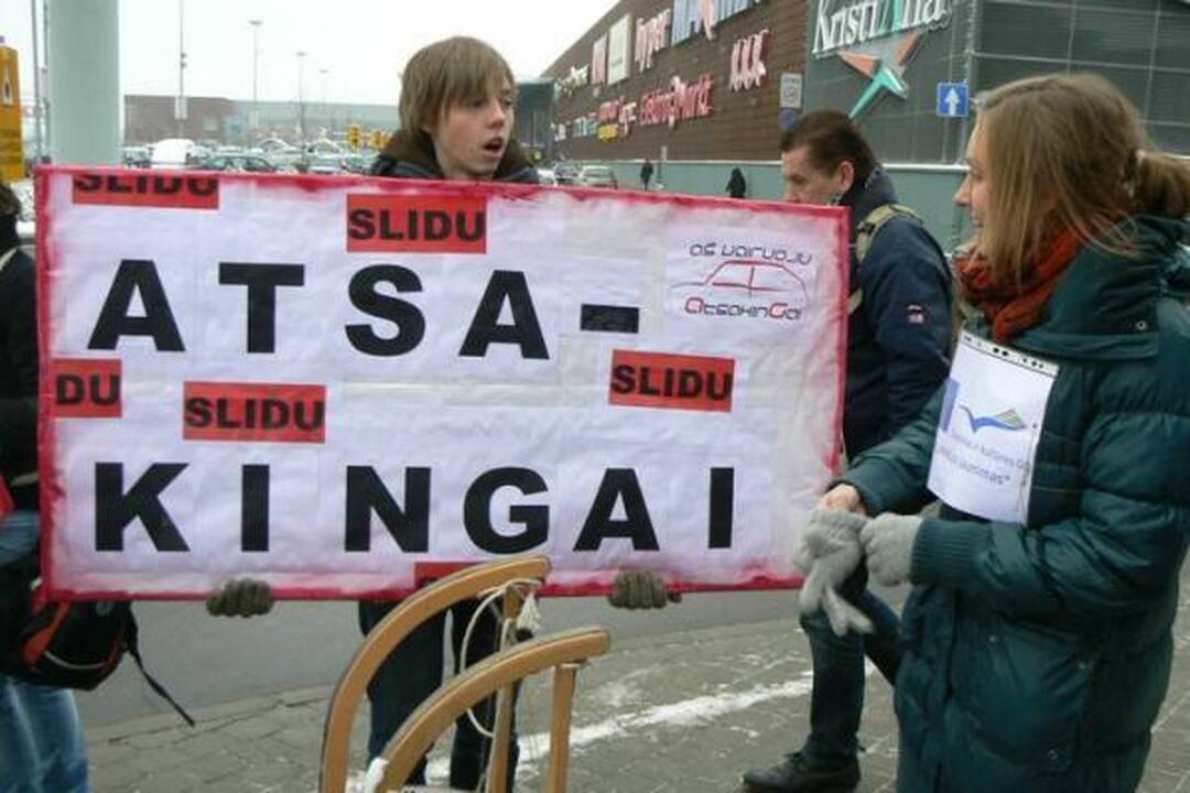 Jaunimas ragino būti atsargesniais kelyje