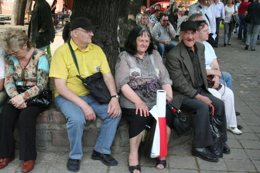 Eidami į Hanzos dienas nepamirškite skėčio ir patogios avalynės