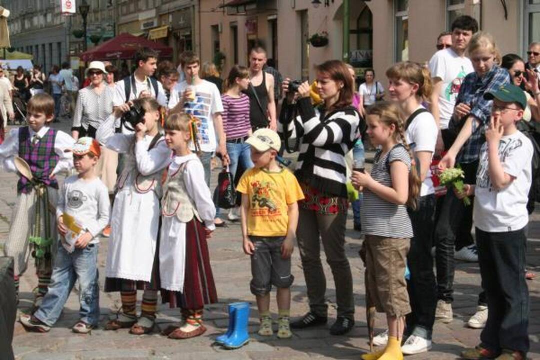 Eidami į Hanzos dienas nepamirškite skėčio ir patogios avalynės