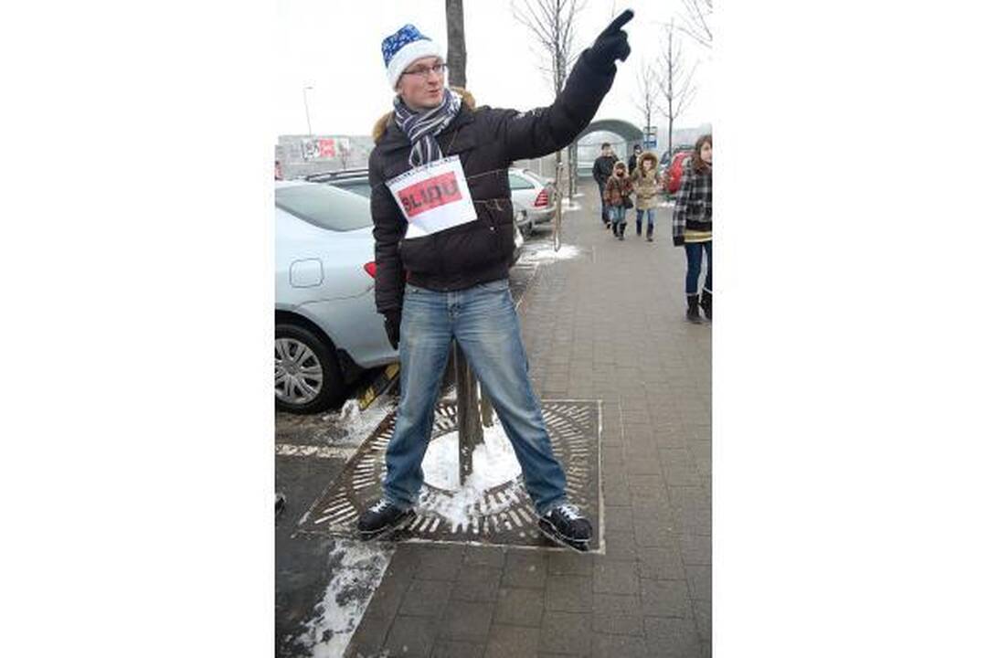Jaunimas ragino būti atsargesniais kelyje