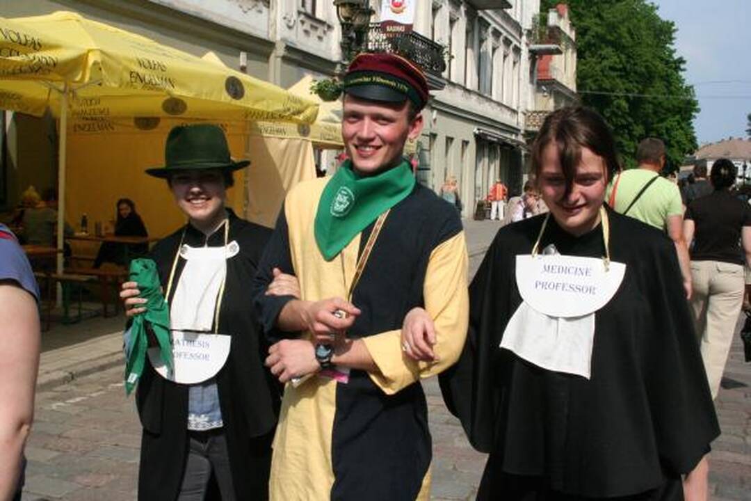 Eidami į Hanzos dienas nepamirškite skėčio ir patogios avalynės