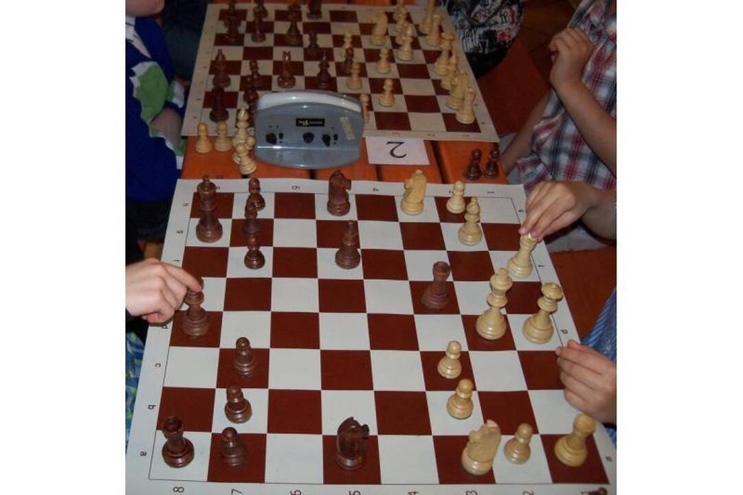 Vaikų šachmatų turnyras Kaune