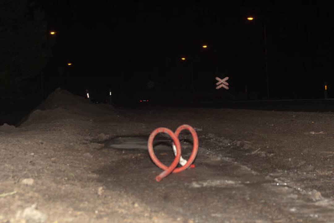 Girtas vairuotojas per susidūrimą su traukiniu liko gyvas