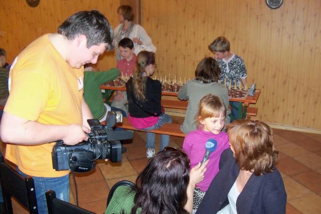 Vaikų šachmatų turnyras Kaune