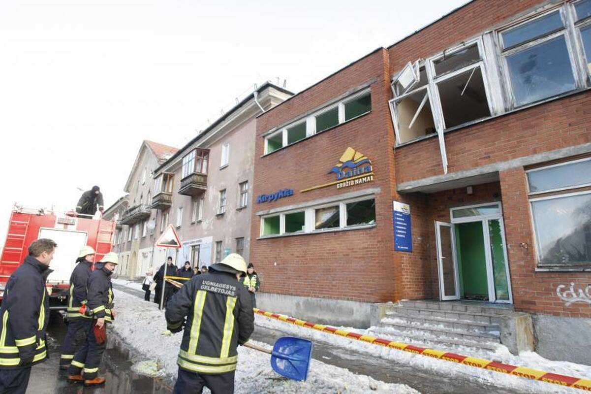 Klaipėdoje, Minijos gatvės name įvyko sprogimas (papildyta 12:45 val.)