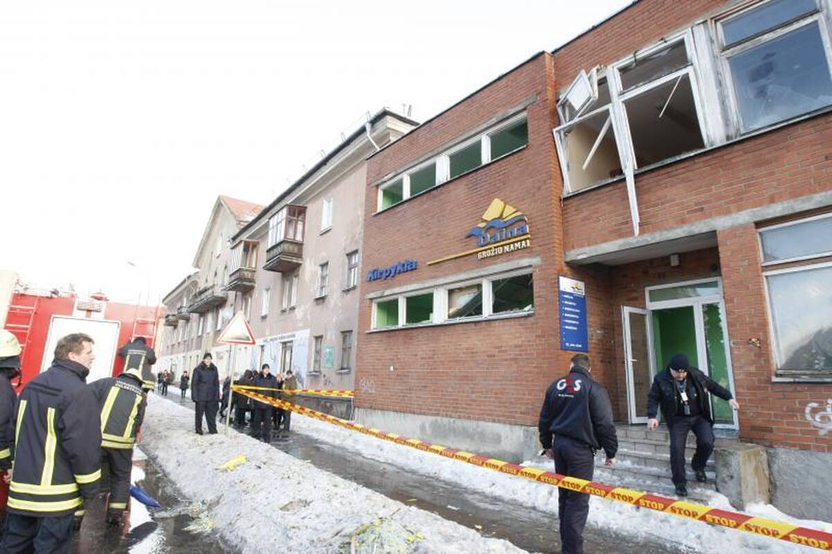 Klaipėdoje, Minijos gatvės name įvyko sprogimas (papildyta 12:45 val.)