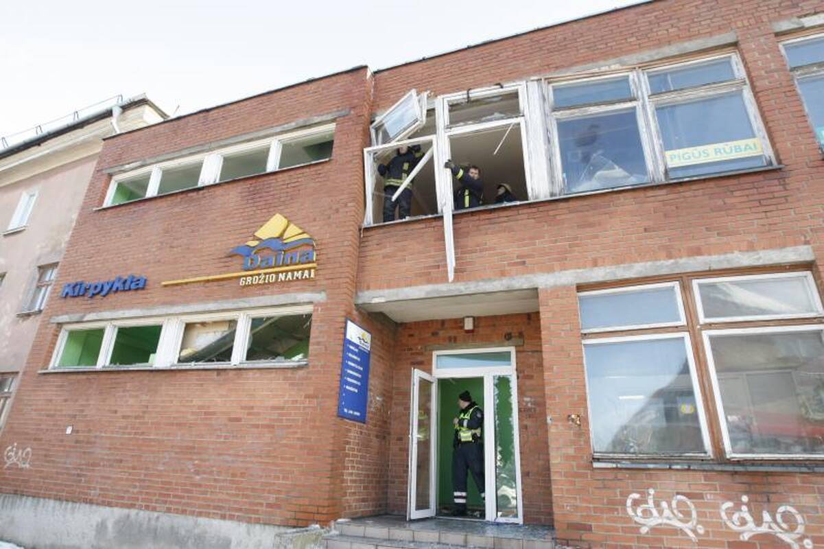Klaipėdoje, Minijos gatvės name įvyko sprogimas (papildyta 12:45 val.)