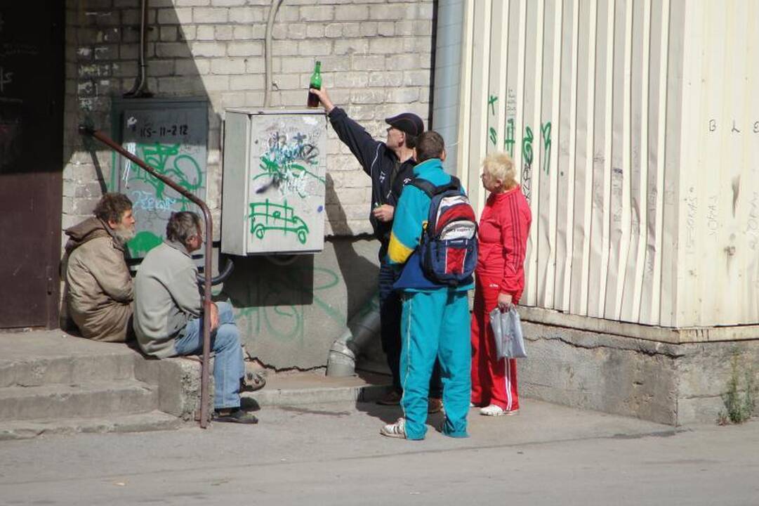 Puota – prie pat J.Janonio gatvės „Ikiuko“ durų