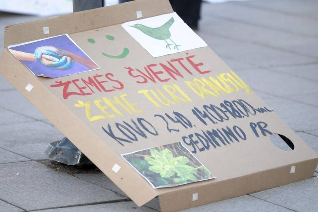 Sostinės centre vyko Žemės dienai skirti renginiai   