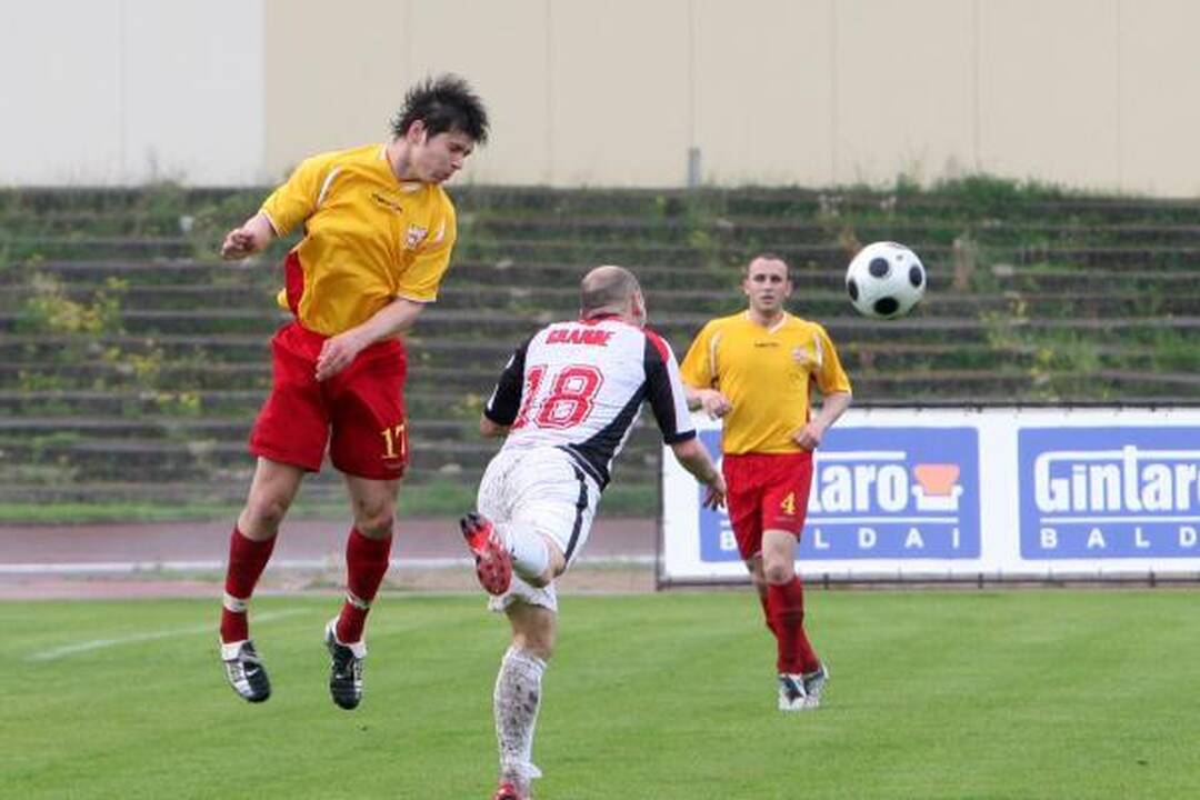 FC „Klaipėdą“ sutriuškino Marijampolės futbolininkai
