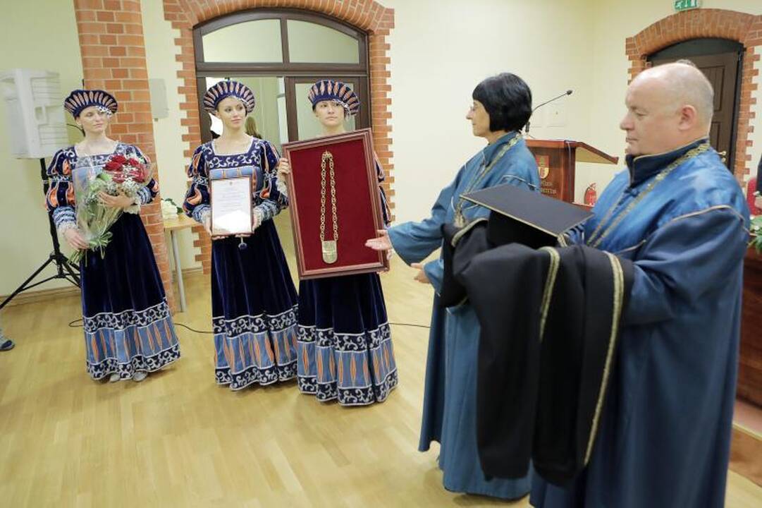 Klaipėdos universitete – nauji garbės daktarai