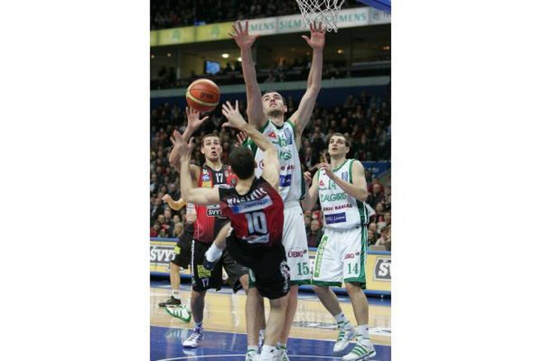 "Lietuvos rytas" - "Žalgiris": vilniečių pergalė 90:81 (papildyta)