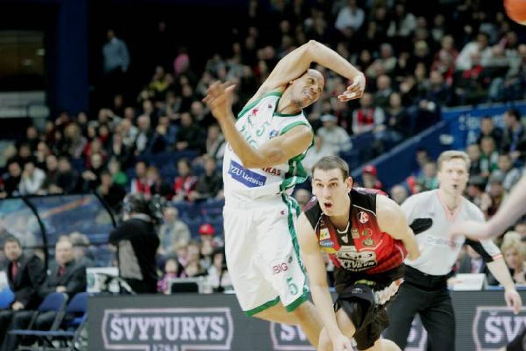 "Lietuvos rytas" - "Žalgiris": vilniečių pergalė 90:81 (papildyta)