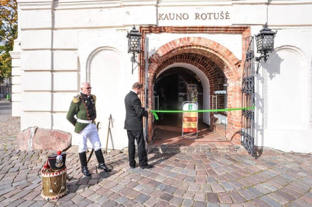 Kauno rotušė plačiau atveria duris turistams