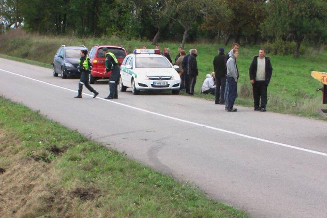 Girtų brolių pasivažinėjimas: eidamas iš laukų žuvo ūkininkas