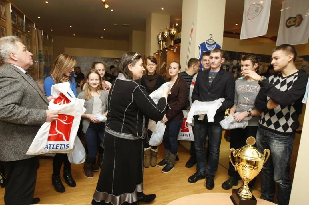 Pasveikinti jaunieji Klaipėdos sportininkai