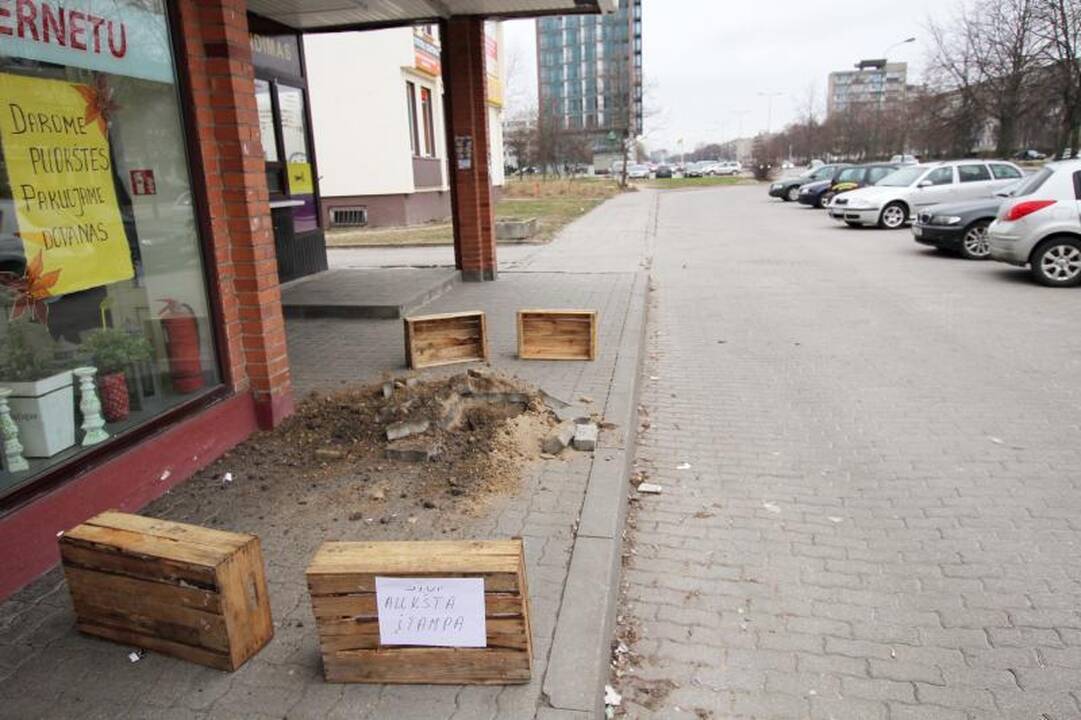 Klaipėdoje sprogus elektros kabeliams buvo sutrikęs elektros tiekimas