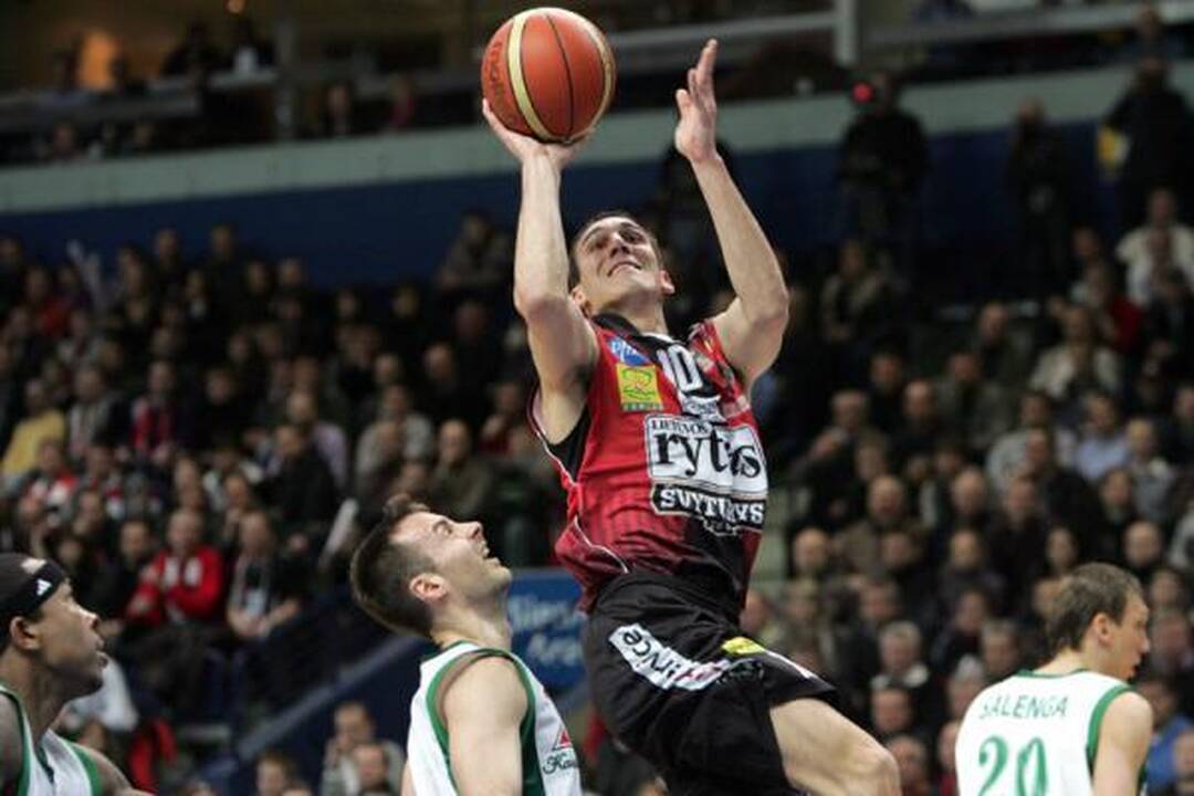 "Lietuvos rytas" - "Žalgiris": vilniečių pergalė 90:81 (papildyta)