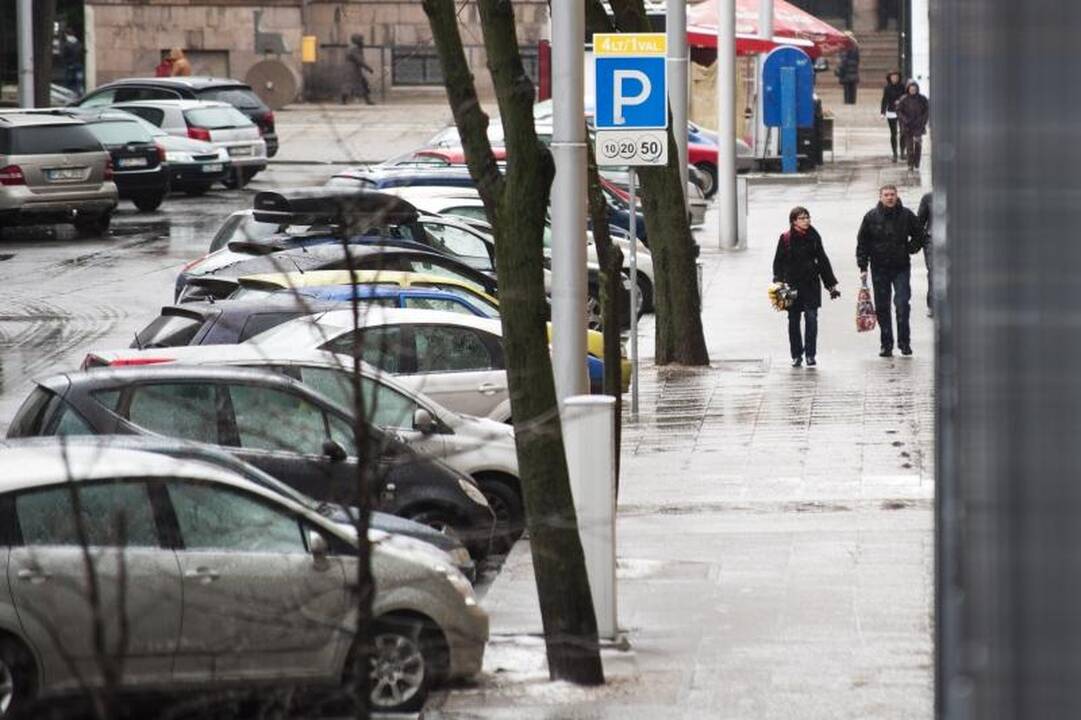 Audra didelių nuostolių mieste nepridarė
