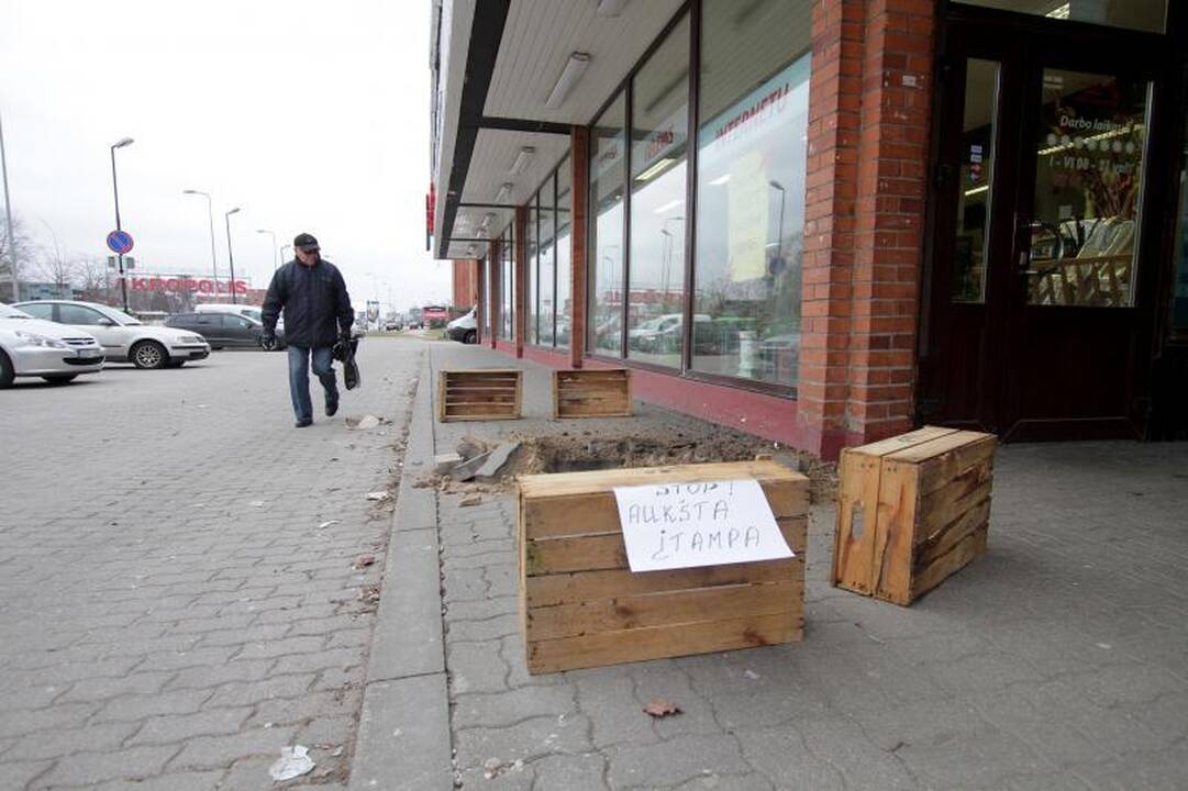 Klaipėdoje sprogus elektros kabeliams buvo sutrikęs elektros tiekimas