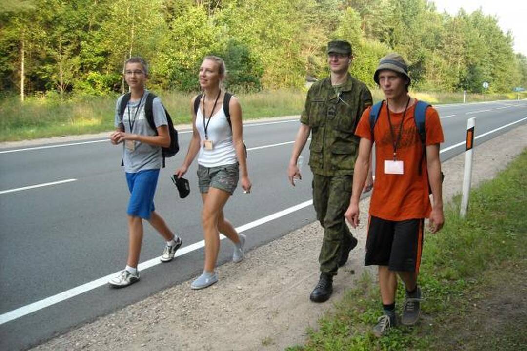 Prasidėjo 10-asis pėsčiųjų žygis „Radvilų keliais“