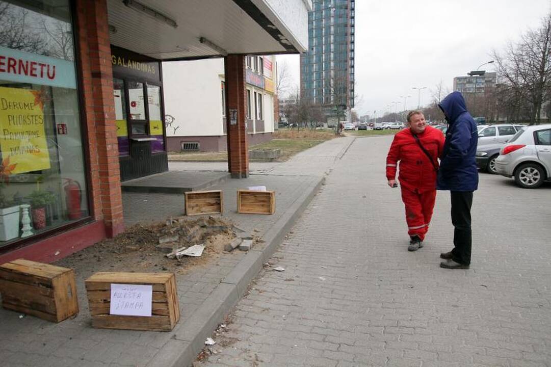 Klaipėdoje sprogus elektros kabeliams buvo sutrikęs elektros tiekimas