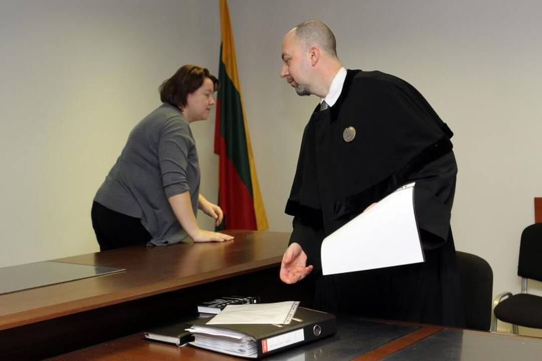 Kauno policija pareiškė padėką teisiamai I.Jurgelevičiūtei