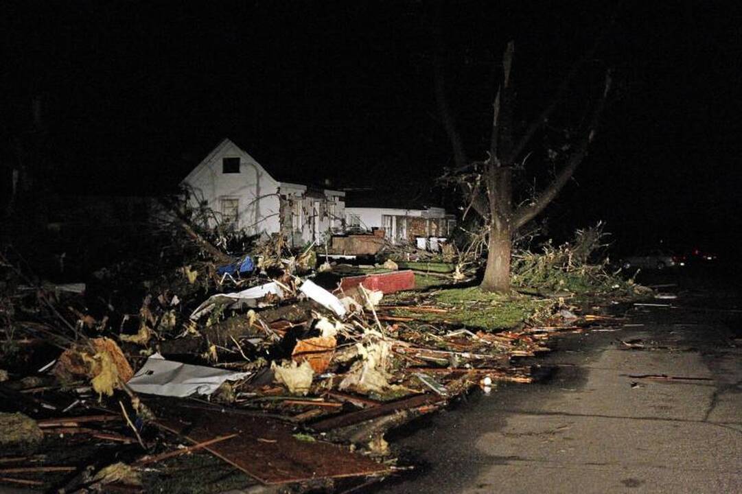 Misūryje siautėjusio tornado aukų skaičius padidėjo iki 116