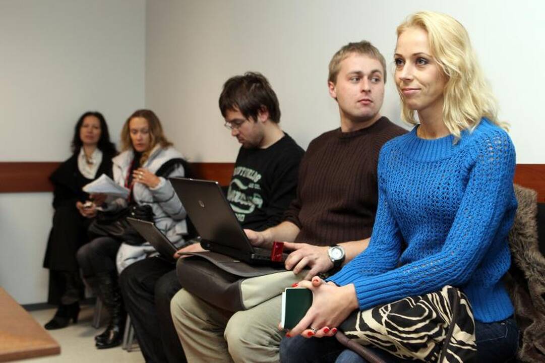 Kauno policija pareiškė padėką teisiamai I.Jurgelevičiūtei