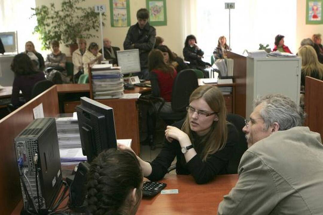 Mokesčių inspekcijoje - spūstys