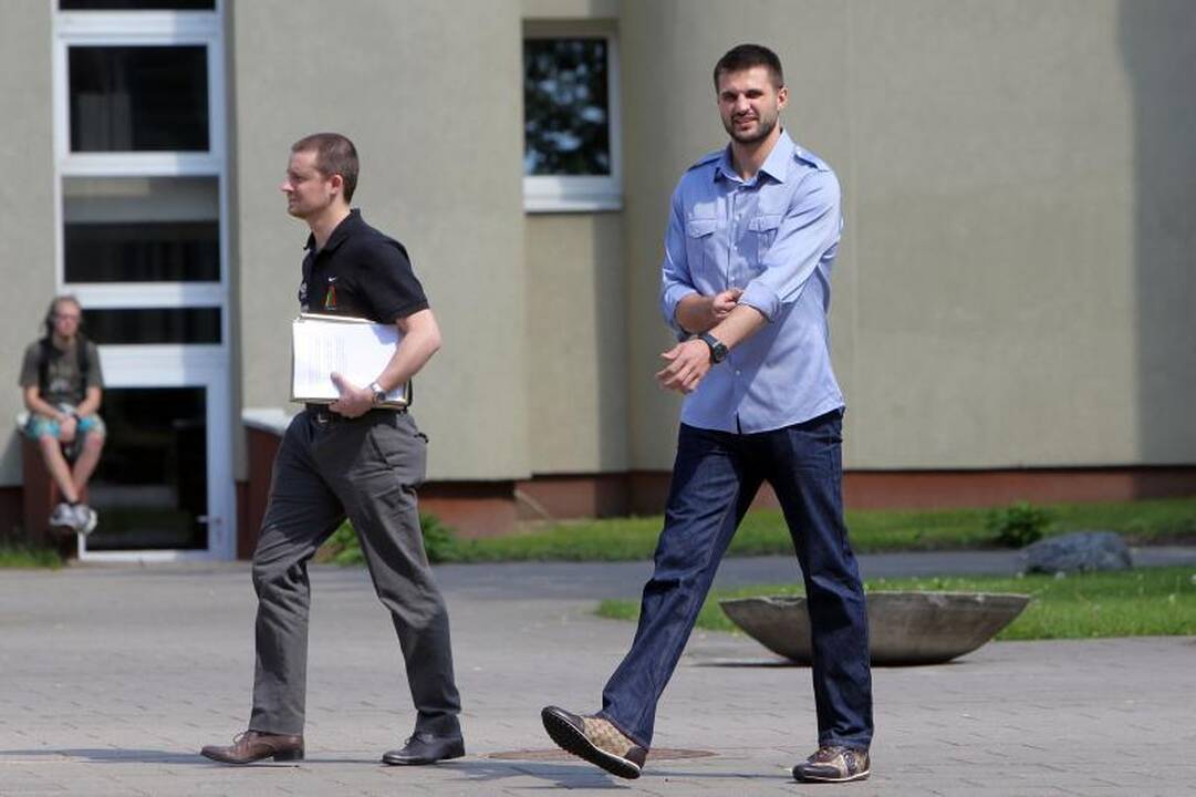 L.Kleiza: reikia eiti į salę
