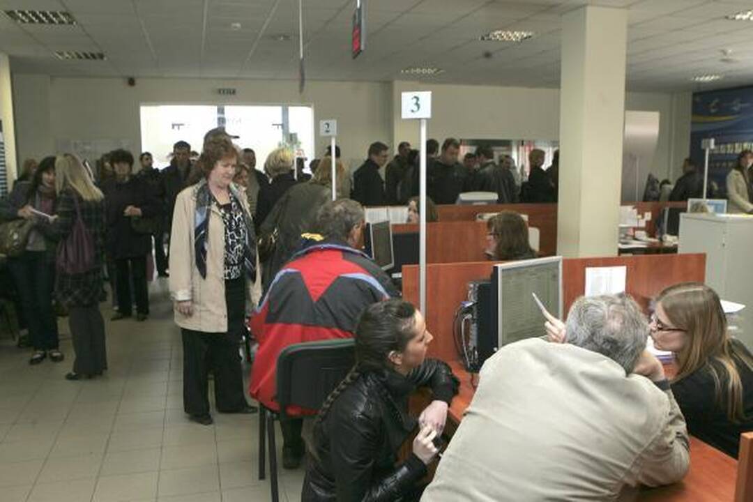 Mokesčių inspekcijoje - spūstys