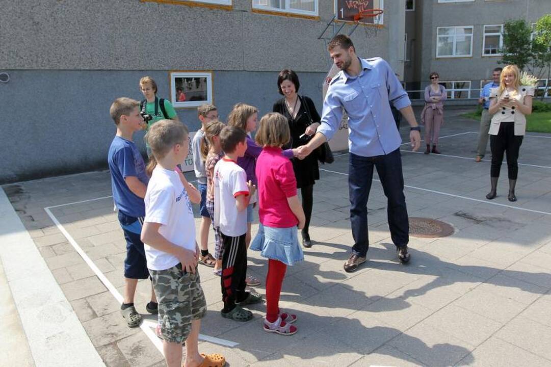 L.Kleiza: reikia eiti į salę