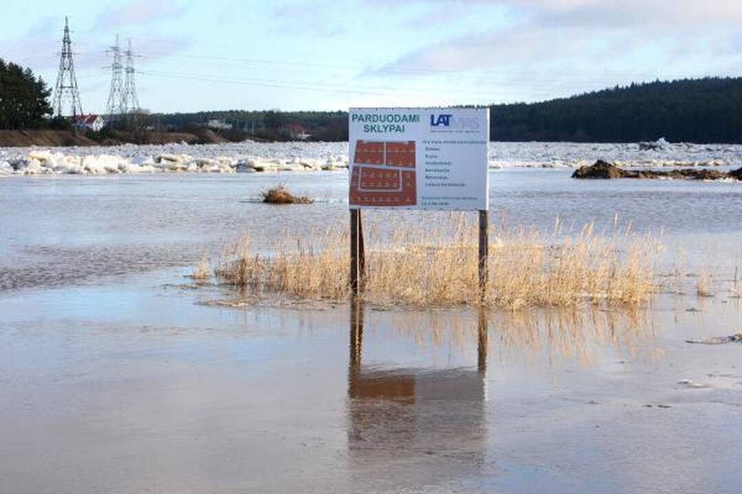 Kauno rajone ekstremali situacija dėl potvynio neskelbiama