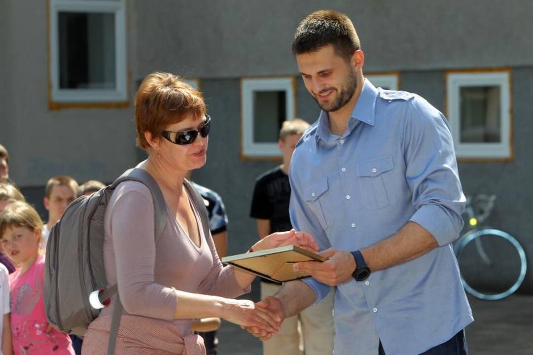L.Kleiza: reikia eiti į salę
