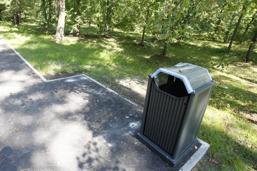 Į Klaipėdos poilsio parką įsisuko vandalai
