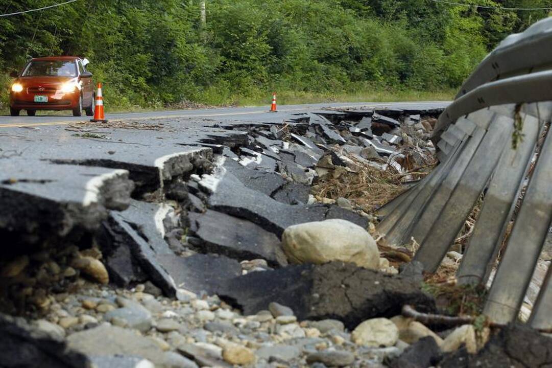 Uraganas „Irene“ JAV ir Kanadoje nusinešė 40 gyvybių