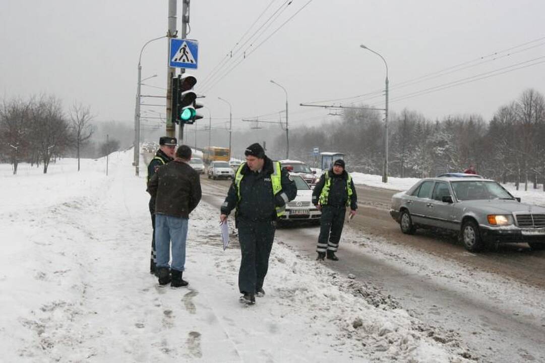 Vilniuje pėsčiųjų perėjoje partrenkti du vaikai