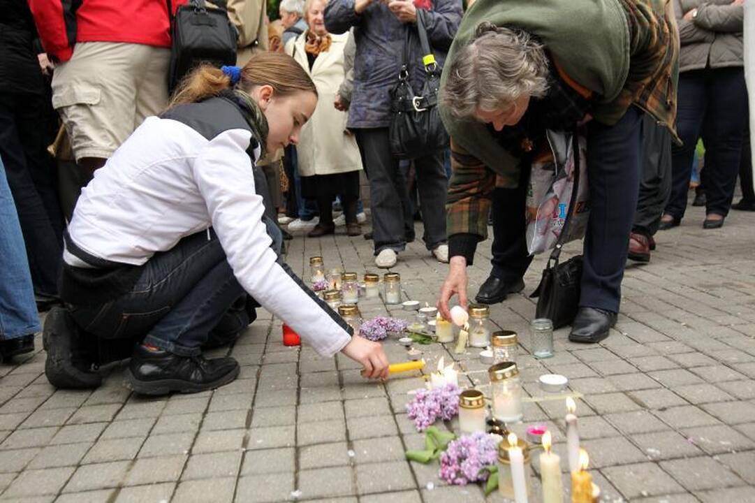 Po įvykių Garliavoje – mitingas prie Prezidentūros