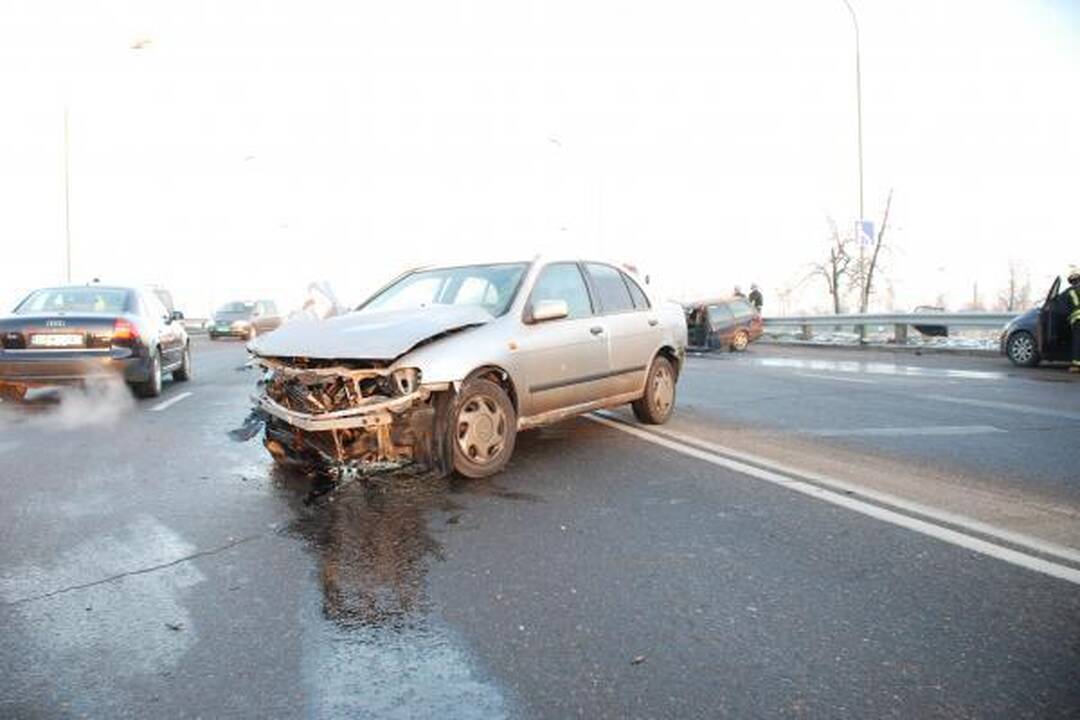 Avarijoje Klaipėdoje nukentėjo du žmonės