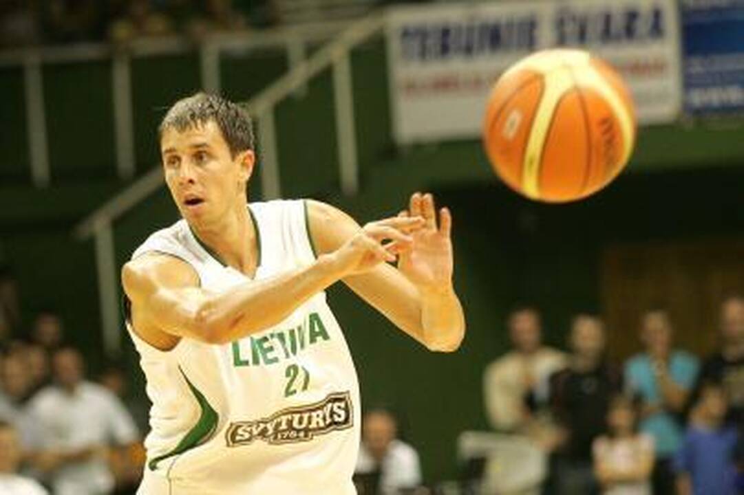 M.Lukauskis ir D.Lavrinovičius - už rinktinės borto